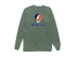 San Antonio Stealie Premium Unisex Long-Sleeve — Design: Texas at San Antonio The University of — Light Green