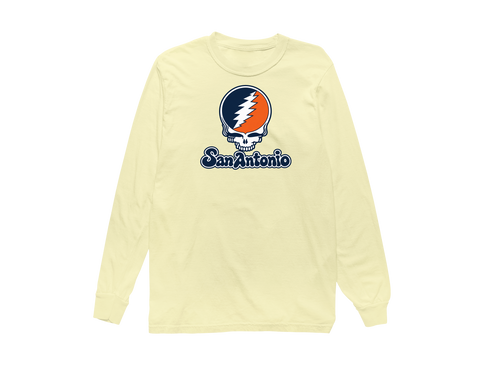 San Antonio Stealie Premium Unisex Long-Sleeve — Design: Texas at San Antonio The University of — Butter