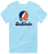 San Antonio Stealie Premium Unisex T-Shirt — Design: Texas at San Antonio The University of — Light Blue