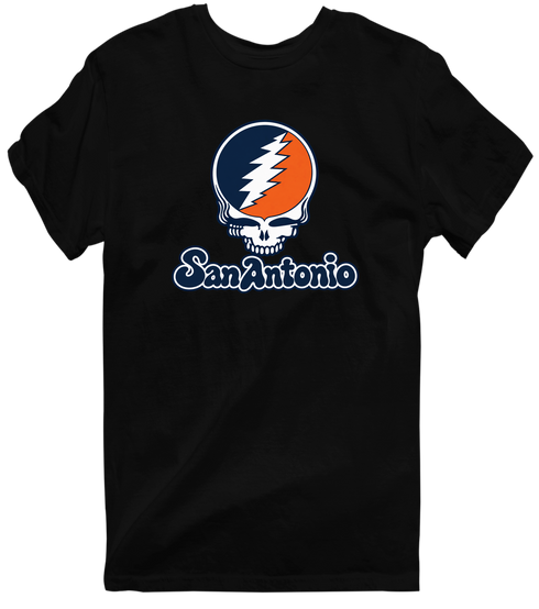 San Antonio Stealie Premium Unisex T-Shirt — Design: Texas at San Antonio The University of — Black