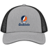 San Antonio Stealie Premium Unisex Trucker Cap — Design: Texas at San Antonio The University of — Heather Grey/Black