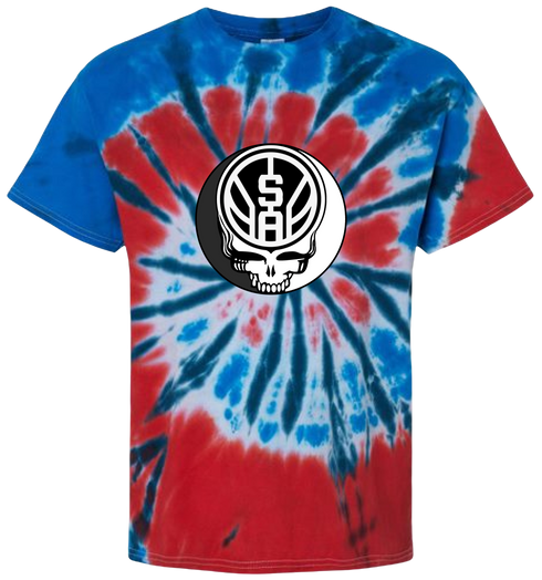 San Antonio Spurs Stealie Tie-Dye T-Shirt