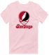 San Diego Stealie Premium Unisex T-Shirt — Design: San Diego State University — Light Pink