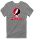 San Diego Stealie Premium Unisex T-Shirt — Design: San Diego State University — Dark Heather