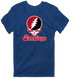 San Diego Stealie Premium Unisex T-Shirt — Design: San Diego State University — Navy