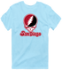 San Diego Stealie Premium Unisex T-Shirt — Design: San Diego State University — Light Blue
