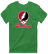 San Diego Stealie Premium Unisex T-Shirt — Design: San Diego State University — Irish Green