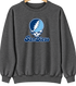 San Diego Stealie Premium Unisex Crewneck — Design: San Diego University of — Dark Heather