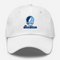 San Diego Stealie Premium Unisex Dad Hat — Design: San Diego University of — White