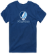 San Diego Stealie Premium Unisex T-Shirt — Design: San Diego University of — Navy