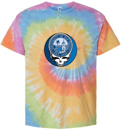 San Diego Stealie Tie-Dye T-Shirt