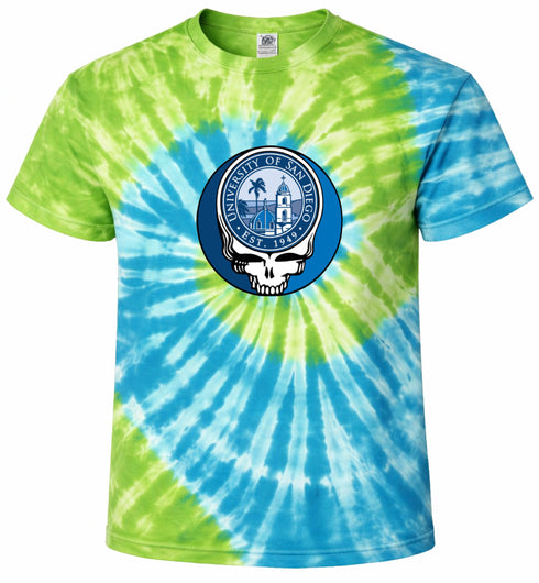 San Diego Stealie Tie-Dye T-Shirt