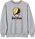 San Diego Baseball Stealie Grateful Dead Crewneck — San Diego Padres — Sport Grey