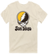 San Diego Baseball Stealie Grateful Dead T-Shirt — San Diego Padres — Sand
