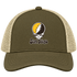 San Diego Baseball Stealie Grateful Dead Trucker Cap — San Diego Padres — Moss/Khaki