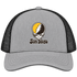 San Diego Baseball Stealie Grateful Dead Trucker Cap — San Diego Padres — Heather Grey/Black