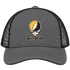 San Diego Baseball Stealie Grateful Dead Trucker Cap — San Diego Padres — Charcoal/Black