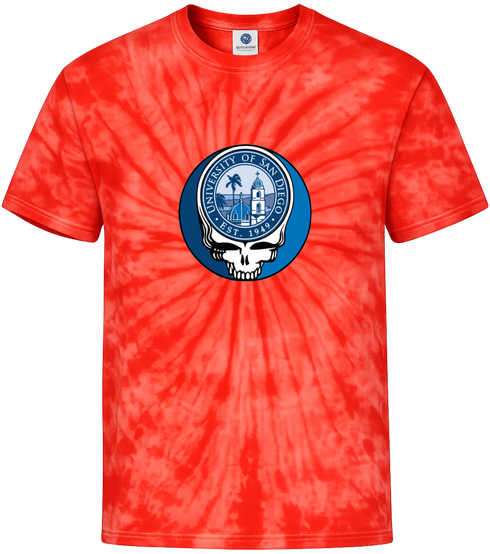 San Diego Stealie Tie-Dye T-Shirt