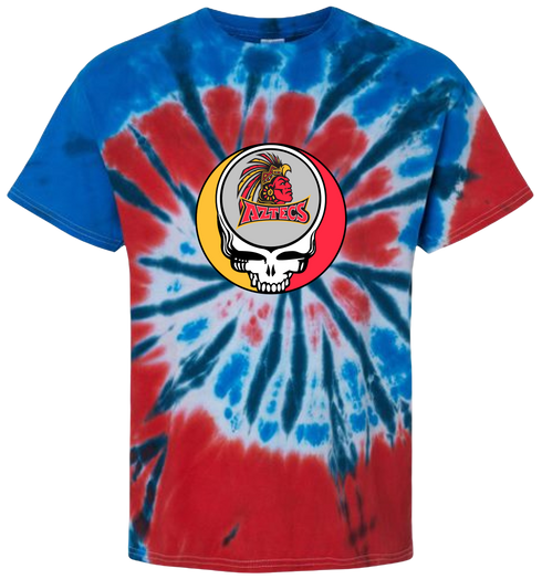 San Diego State University Stealie Tie-Dye T-Shirt