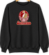 San Francisco Helmet Stealie Premium Unisex Crewneck — San Francisco 49ers — Black