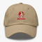 San Francisco Helmet Stealie Premium Unisex Dad Hat — San Francisco 49ers — Khaki