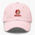 San Francisco Helmet Stealie Premium Unisex Dad Hat — San Francisco 49ers — Pink
