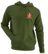 San Francisco Helmet Stealie Premium Unisex Hoodie — San Francisco 49ers — Military Green