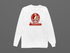 San Francisco Helmet Stealie Premium Unisex Long-Sleeve — San Francisco 49ers — White