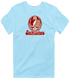 San Francisco Helmet Stealie Premium Unisex T-Shirt — San Francisco 49ers — Light Blue