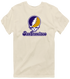 San Francisco Stealie Premium Unisex T-Shirt — Design: San Francisco State University — Sand