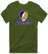 San Francisco Stealie Premium Unisex T-Shirt — Design: San Francisco State University — Military Green