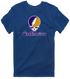 San Francisco Stealie Premium Unisex T-Shirt — Design: San Francisco State University — Navy