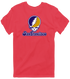 San Francisco Stealie Premium Unisex T-Shirt — Design: San Francisco State University — Heather Red