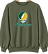 San Francisco Stealie Premium Unisex Crewneck — Design: San Francisco University of — Military Green
