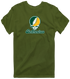San Francisco Stealie Premium Unisex T-Shirt — Design: San Francisco University of — Military Green