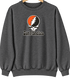 San Francisco Baseball Stealie Grateful Dead Crewneck — San Francisco Giants — Dark Heather