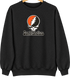 San Francisco Baseball Stealie Grateful Dead Crewneck — San Francisco Giants — Black