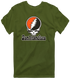 San Francisco Baseball Stealie Grateful Dead T-Shirt — San Francisco Giants — Military Green