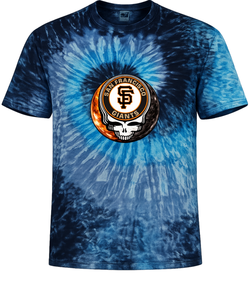 San Francisco Giants Crystal Stealie Tie-Dye T-Shirt