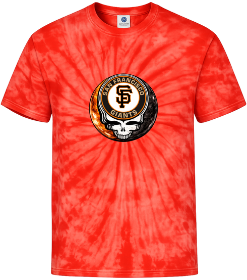 San Francisco Giants Crystal Stealie Tie-Dye T-Shirt