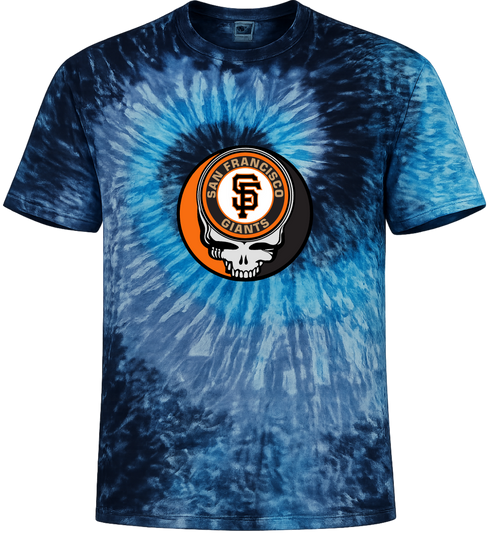 San Francisco Giants Stealie Tie-Dye T-Shirt