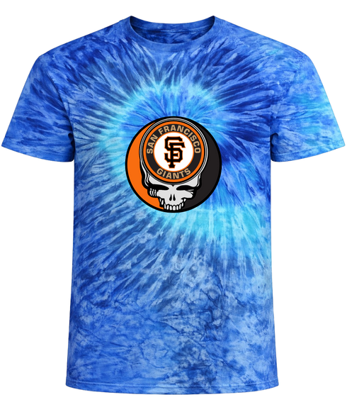 San Francisco Giants Stealie Tie-Dye T-Shirt