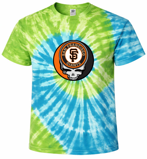San Francisco Giants Stealie Tie-Dye T-Shirt