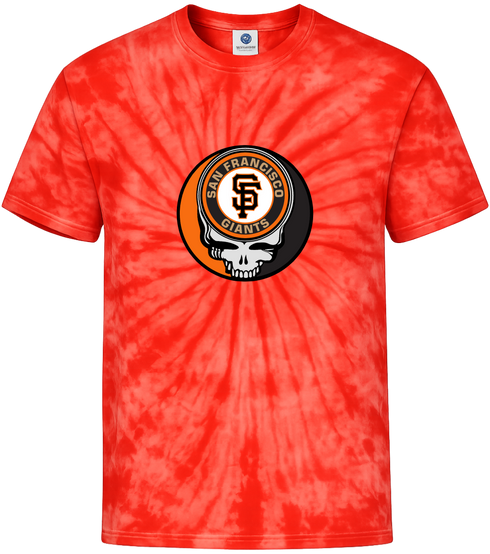 San Francisco Giants Stealie Tie-Dye T-Shirt