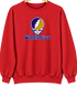 San Francisco Stealie Premium Unisex Crewneck — Design: San Francisco State University — Red