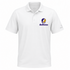 San Francisco Stealie Premium Unisex Polo — Design: San Francisco State University — White