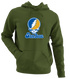 San Jose Stealie Premium Unisex Hoodie — Design: San Jose State University — Military Green