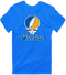 San Jose Stealie Premium Unisex T-Shirt — Design: San Jose State University — Royal