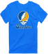 San Jose Stealie Premium Unisex T-Shirt — Design: San Jose State University — Royal