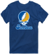 San Jose Stealie Premium Unisex T-Shirt — Design: San Jose State University — Navy